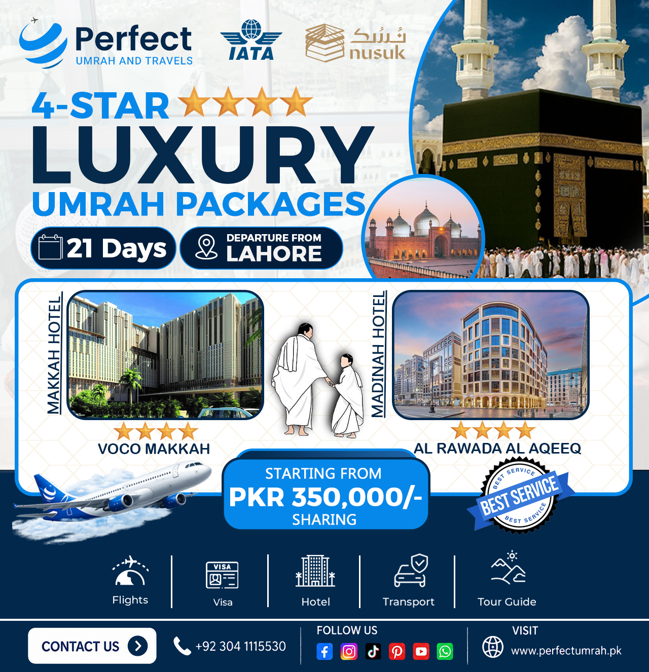 4 Star Luxury Umrah Packages From Karachi